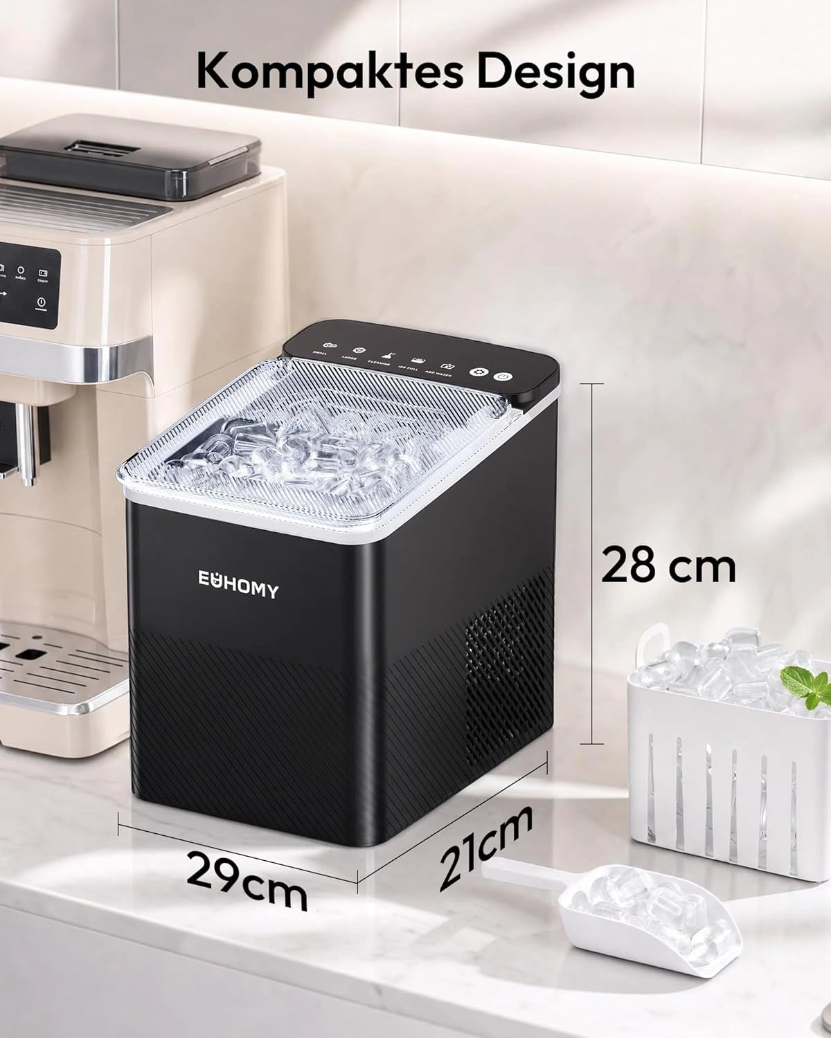 Euhomy Dart U1 Lite Bullet Ice Maker EU-Version
