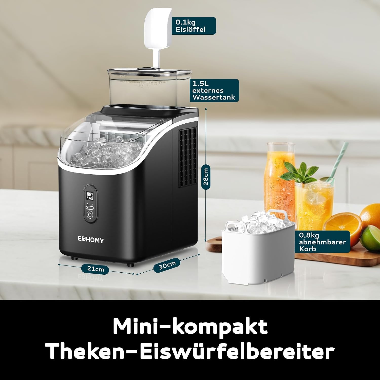 Euhomy Tile SE Cube Ice Maker EU-Version