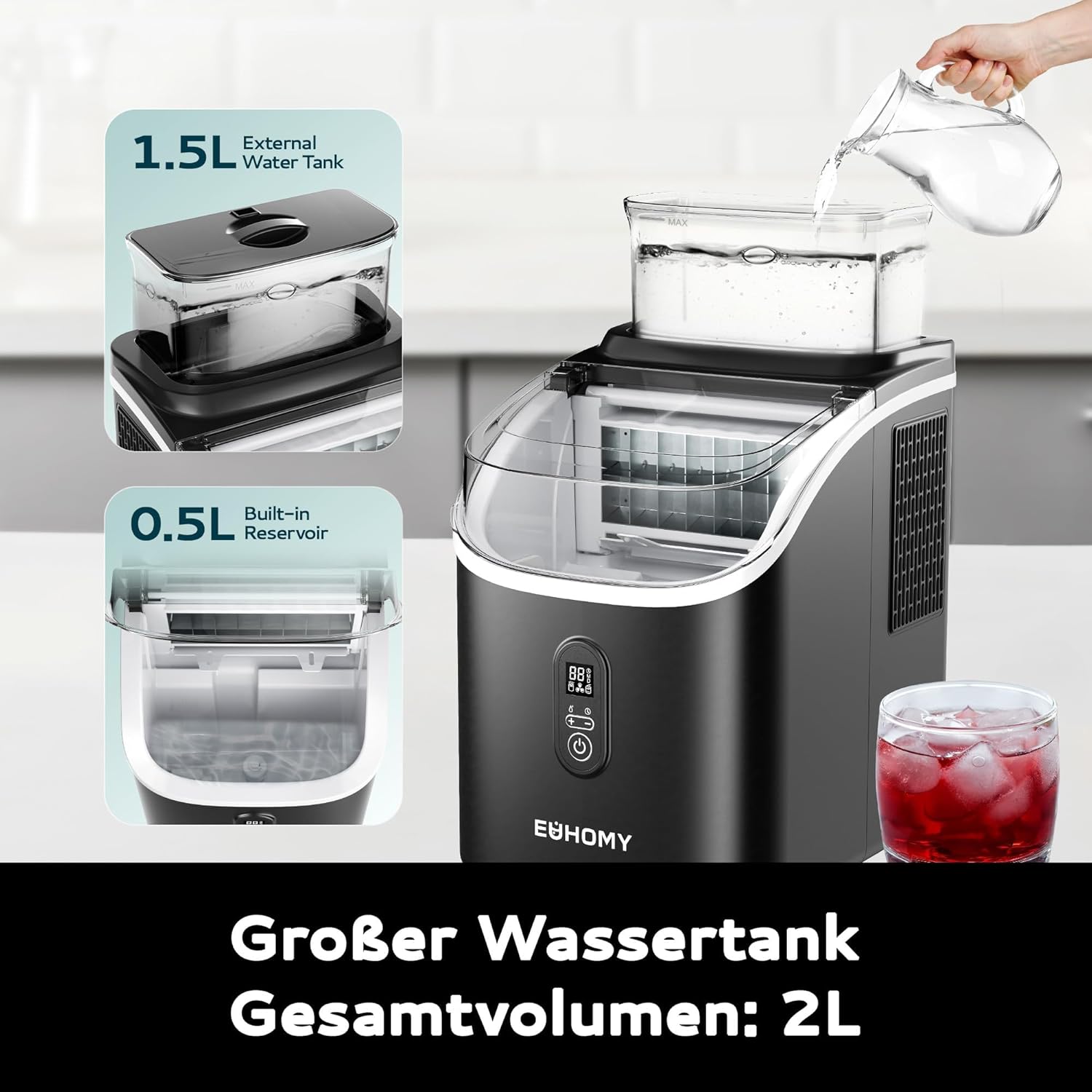 Euhomy Tile SE Cube Ice Maker EU-Version