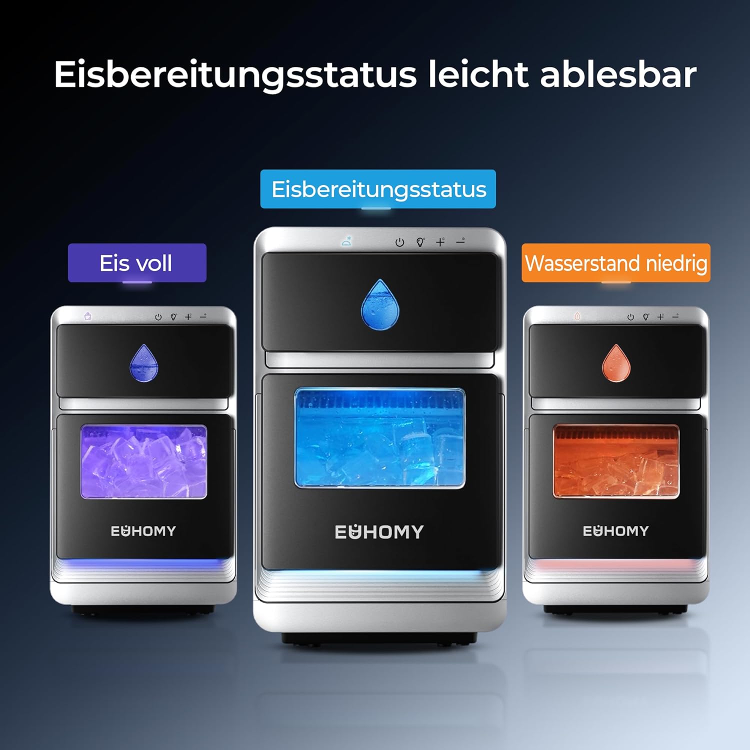 Euhomy Luna Arc Crescent Ice Maker EU-Version