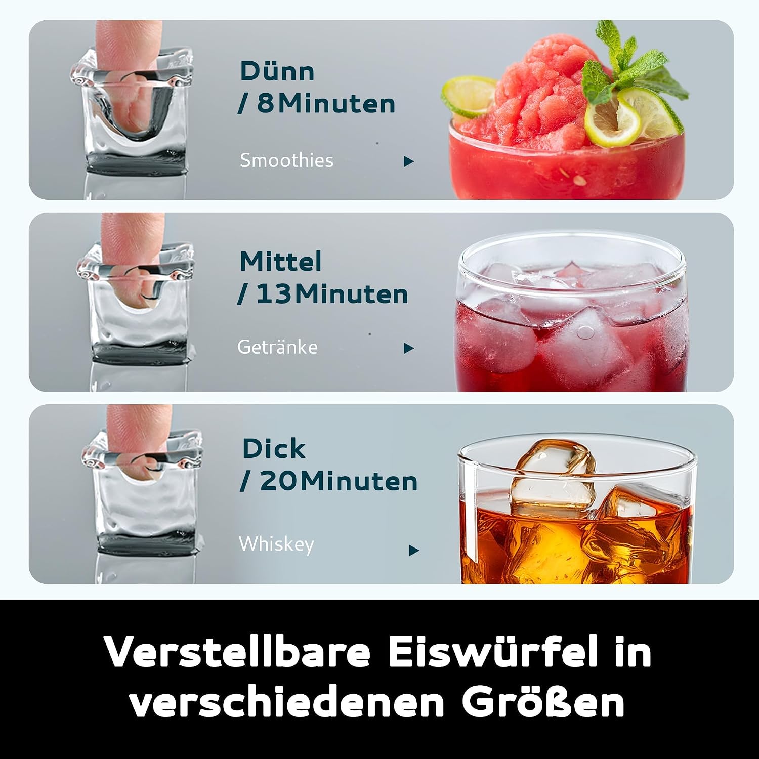 Euhomy Tile SE Cube Ice Maker EU-Version