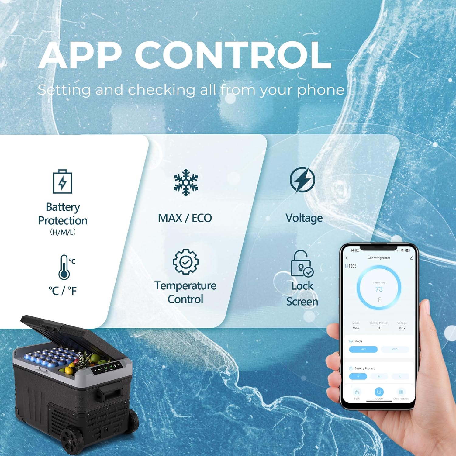 Euhomy Rover W4 Car Refrigerator (37QT/53QT)