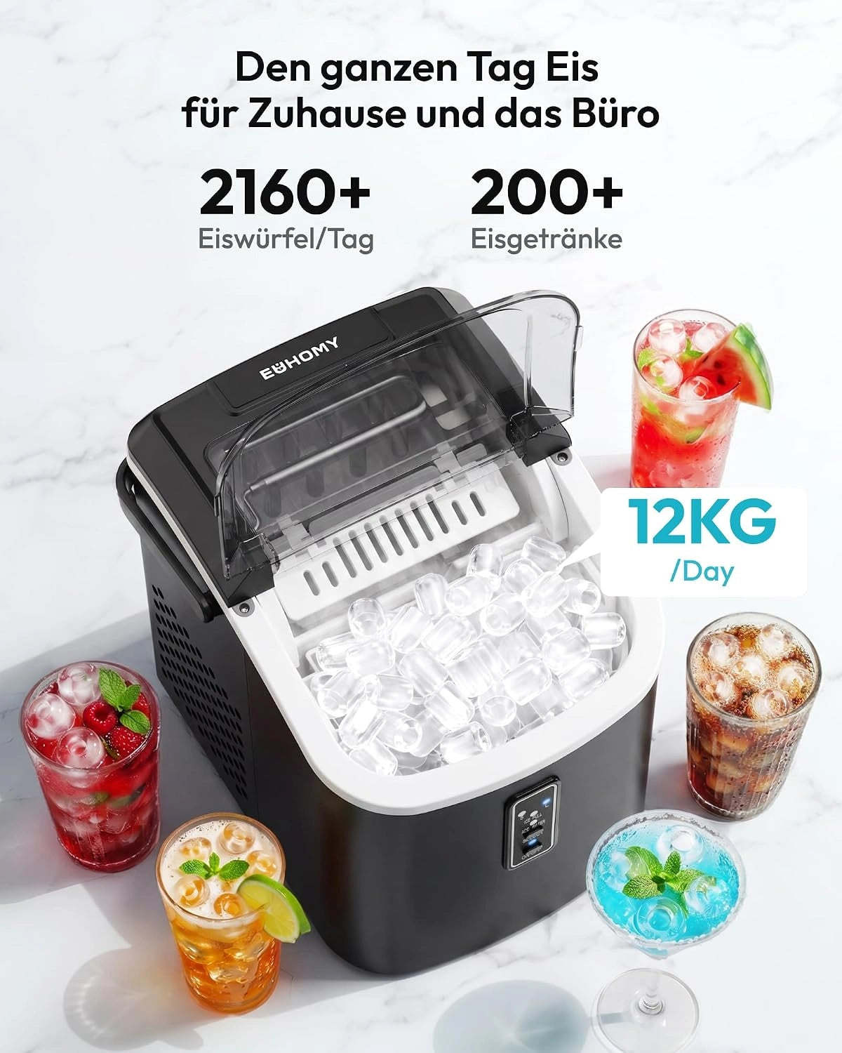 Euhomy Dart S1 Bullet Ice Maker EU-Version