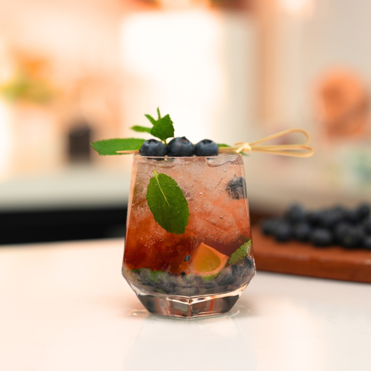 Blueberry Mint Iced Tea