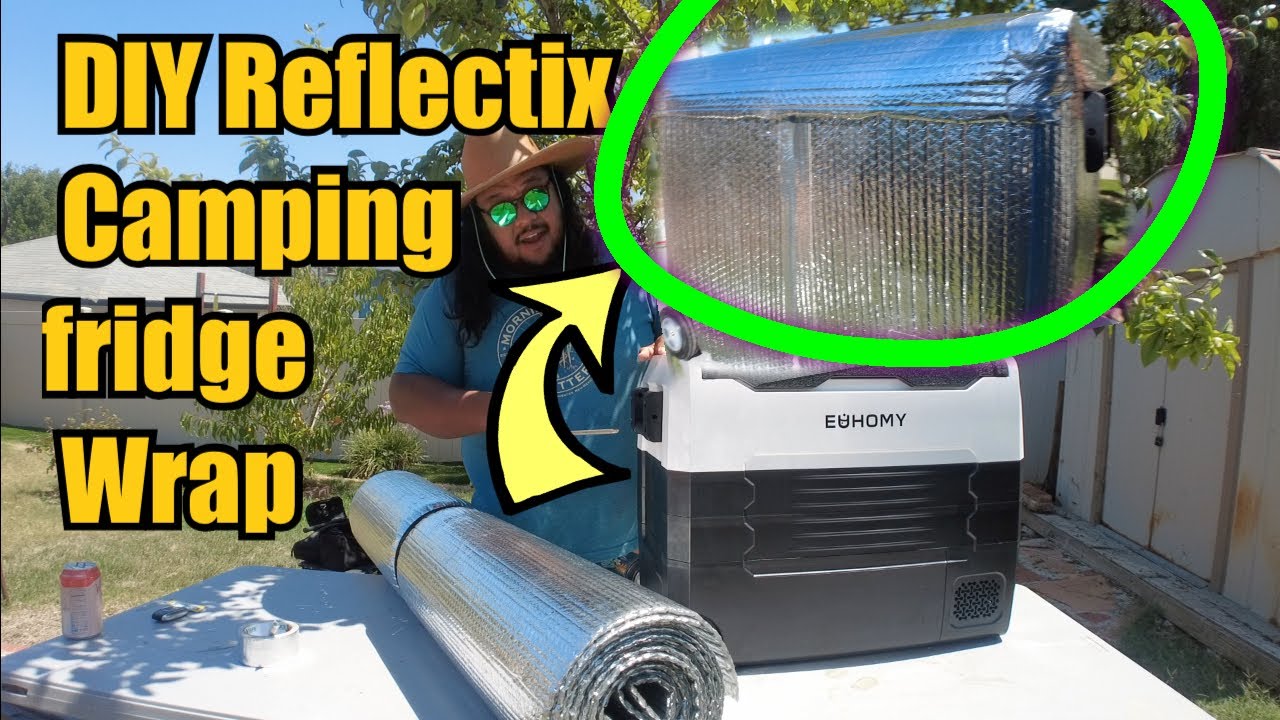 Euhomy CFA-55 Camping Fridge/Freezer DIY Reflectix Wrap. - Euhomy