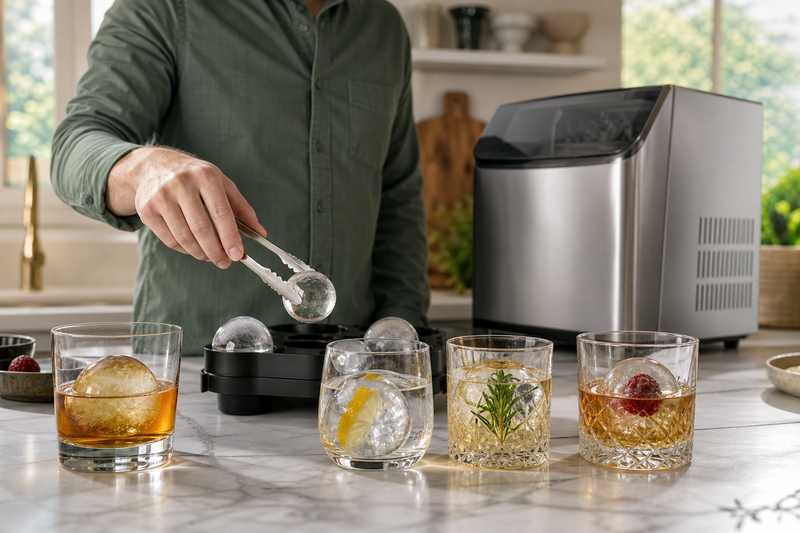 How to Choose the Right Sphere Ice Maker for Whiskey and Home Bars