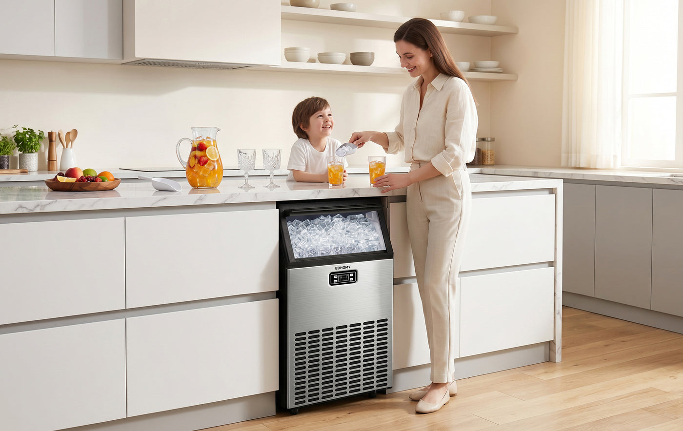 Euhomy Lucid M1 Cube Commercial Ice Maker