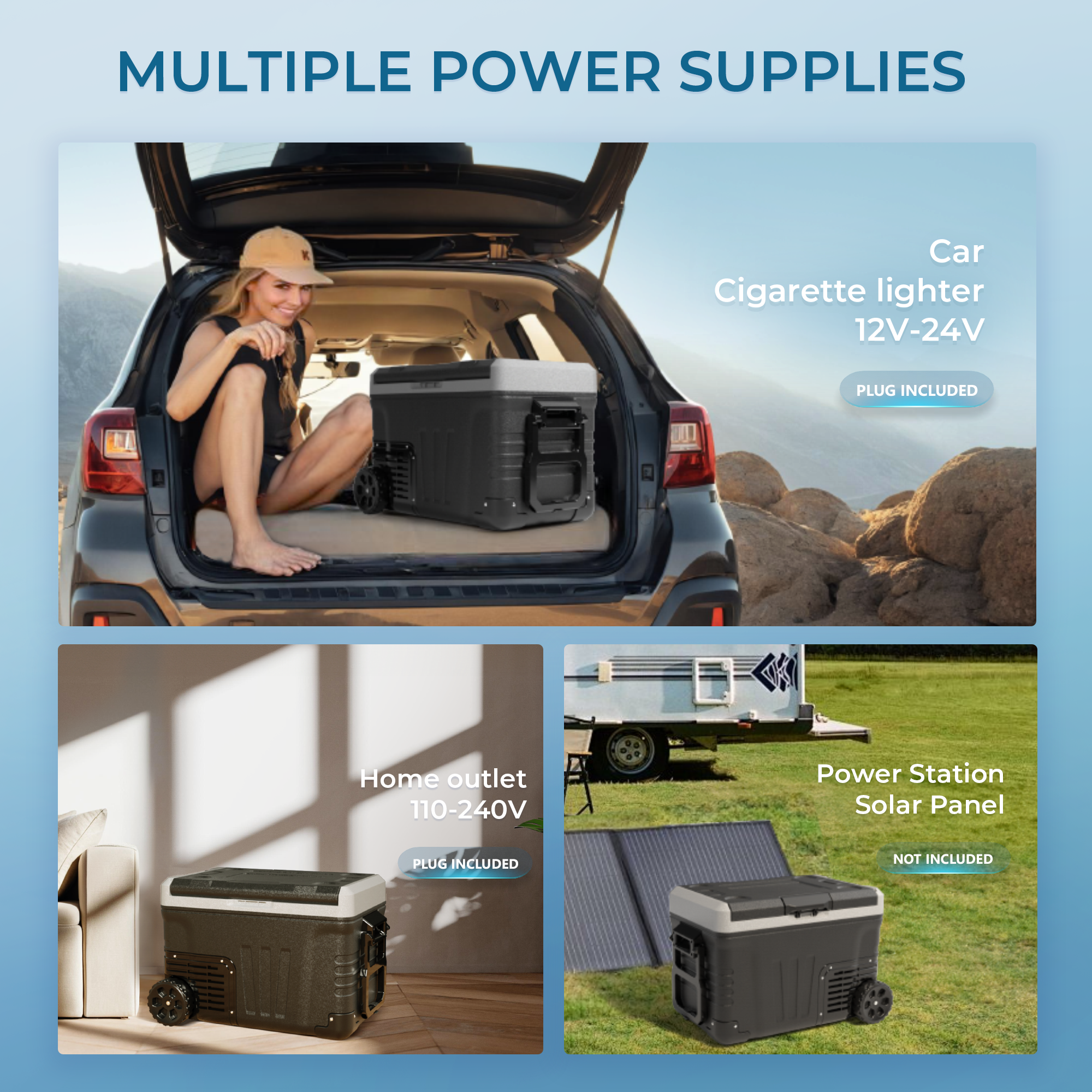 Euhomy Rover W2 Car Refrigerator (37QT/53QT)