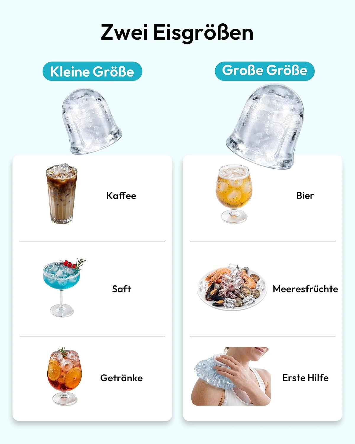 Euhomy Dart U1 Lite Bullet Ice Maker EU-Version