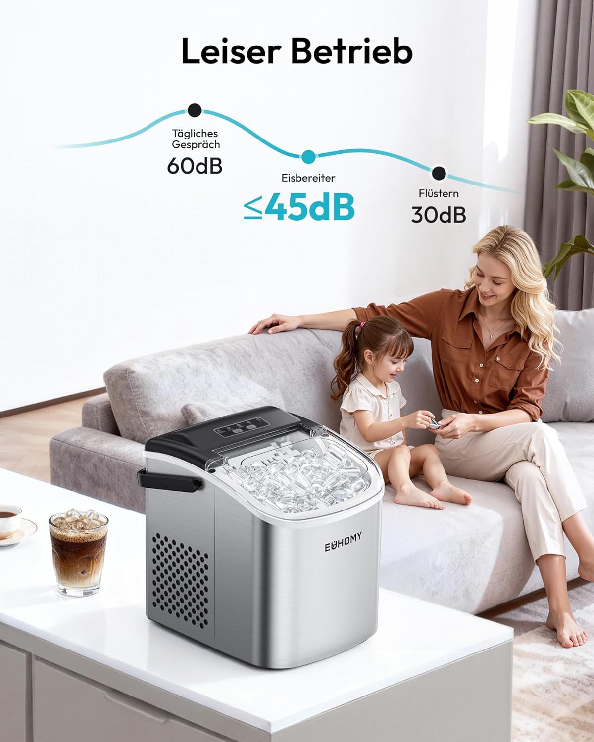Euhomy Dart H1 Bullet Ice Maker EU-Version