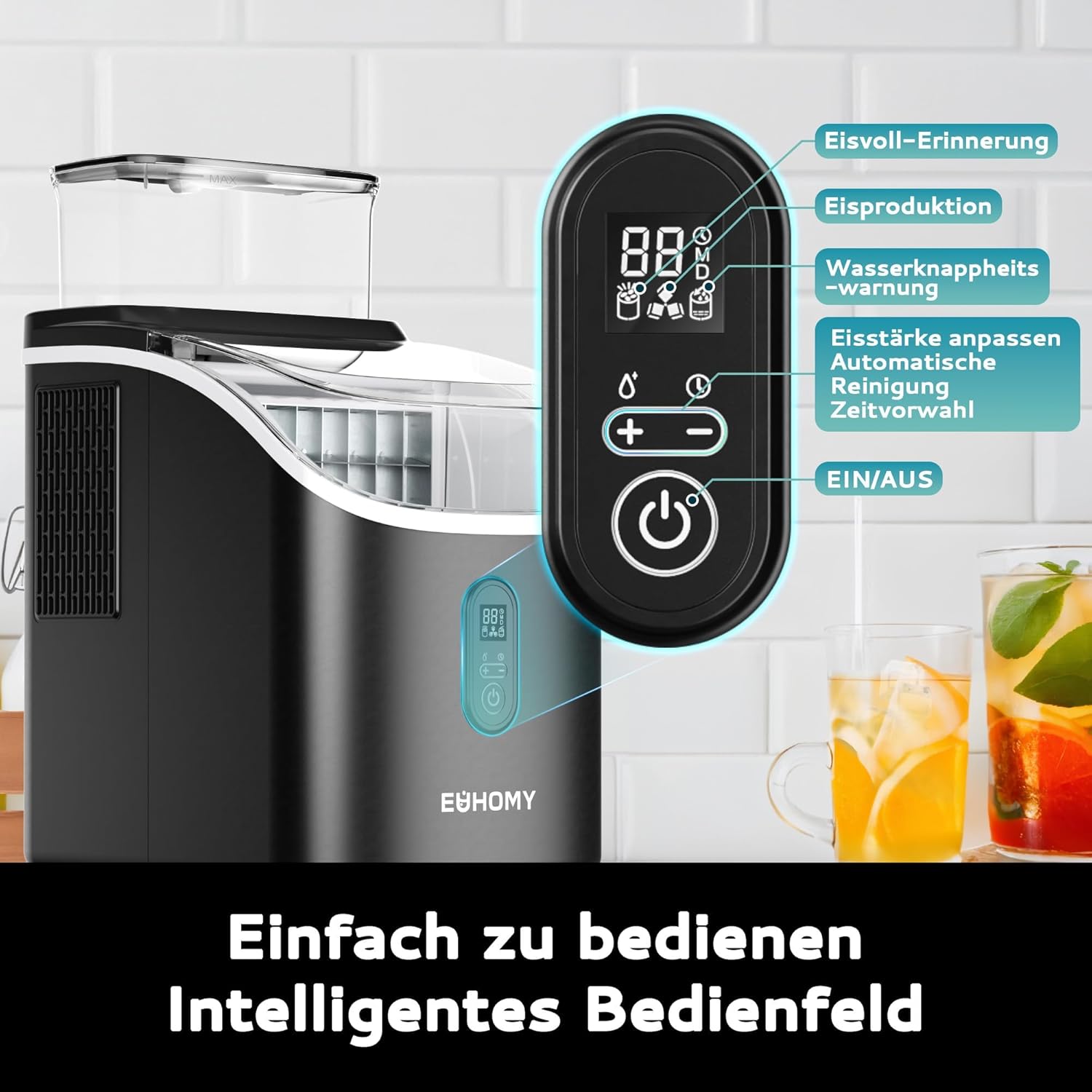 Euhomy Tile SE Cube Ice Maker EU-Version