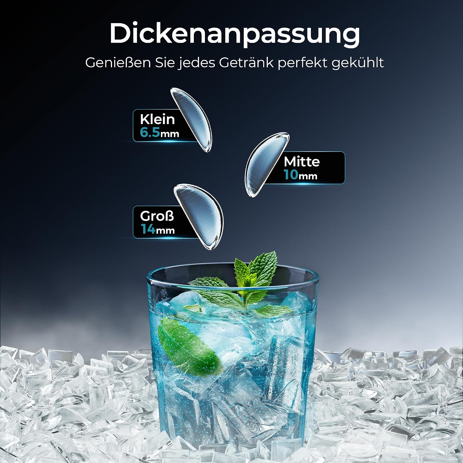 Euhomy Luna Arc Crescent Ice Maker EU-Version