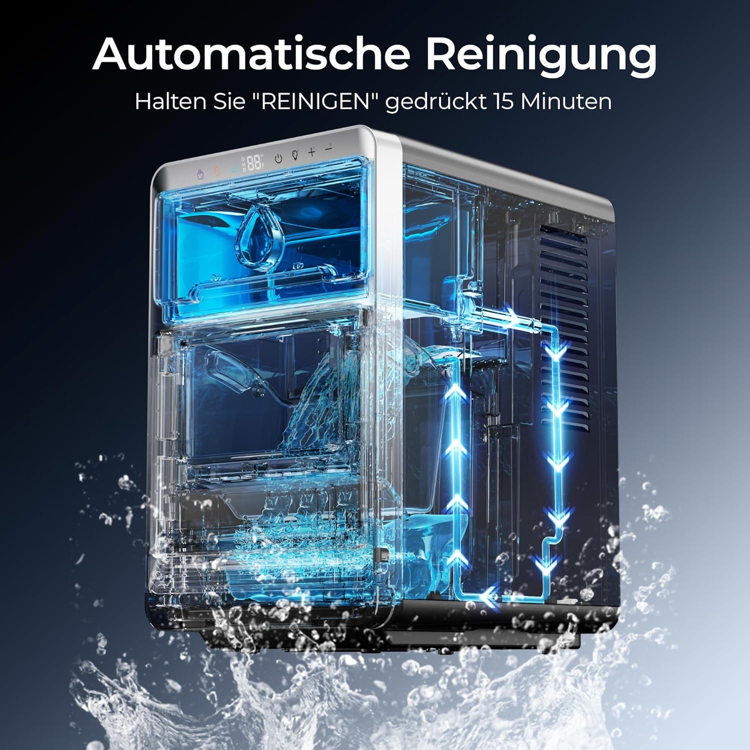 Euhomy Luna Arc Crescent Ice Maker EU-Version
