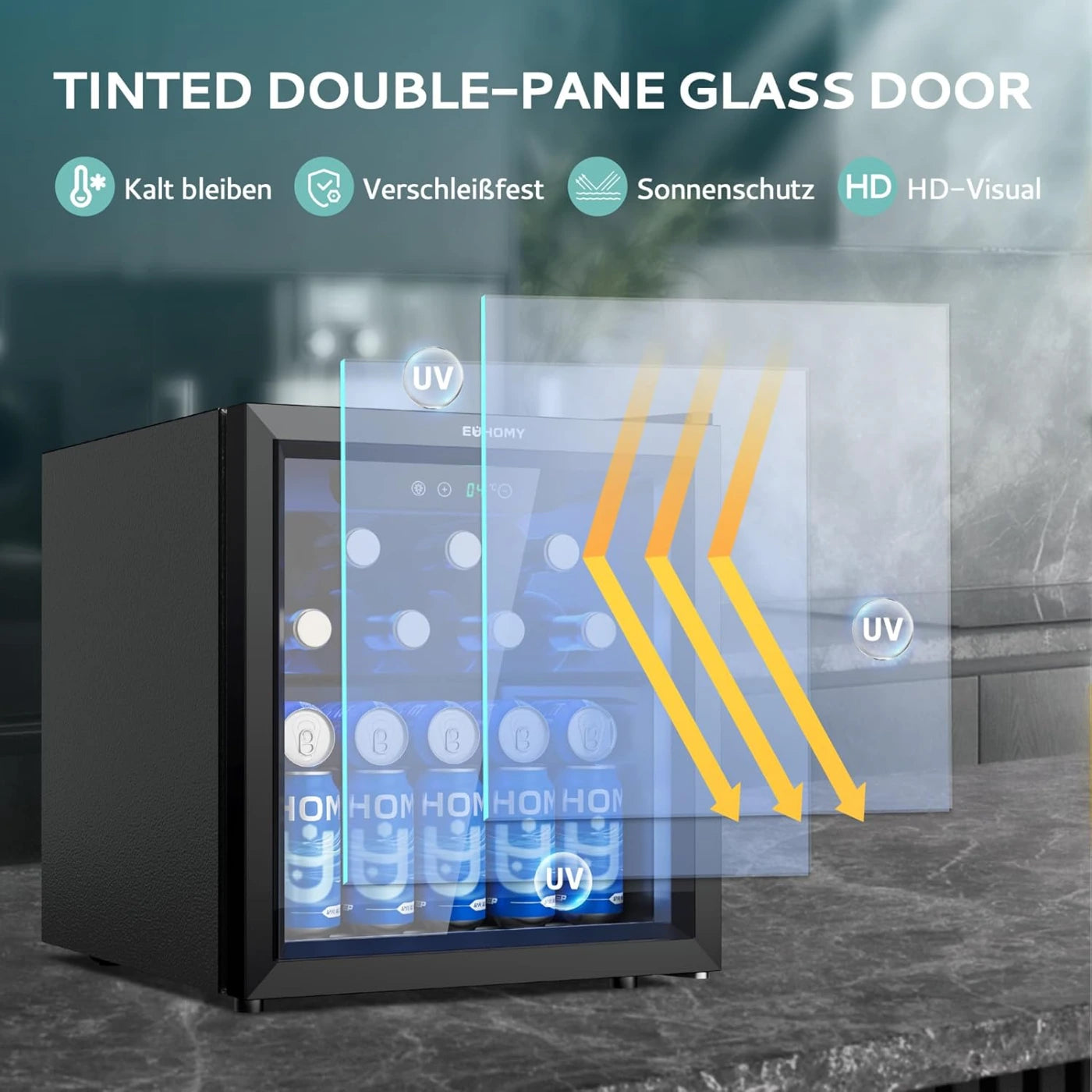 Euhomy Fizz 55 Beverage Refrigerator