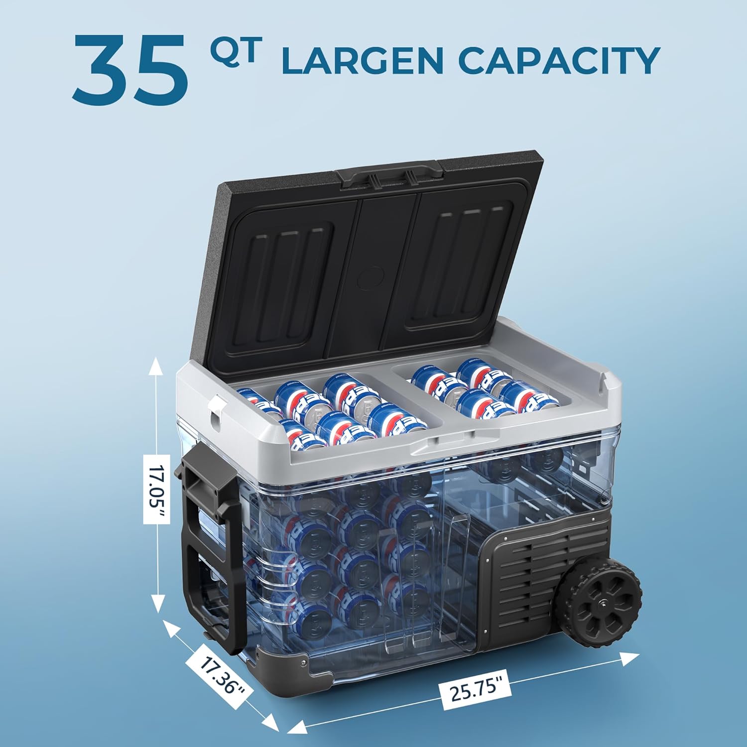 Euhomy Rover W4 Car Refrigerator (37QT/53QT)