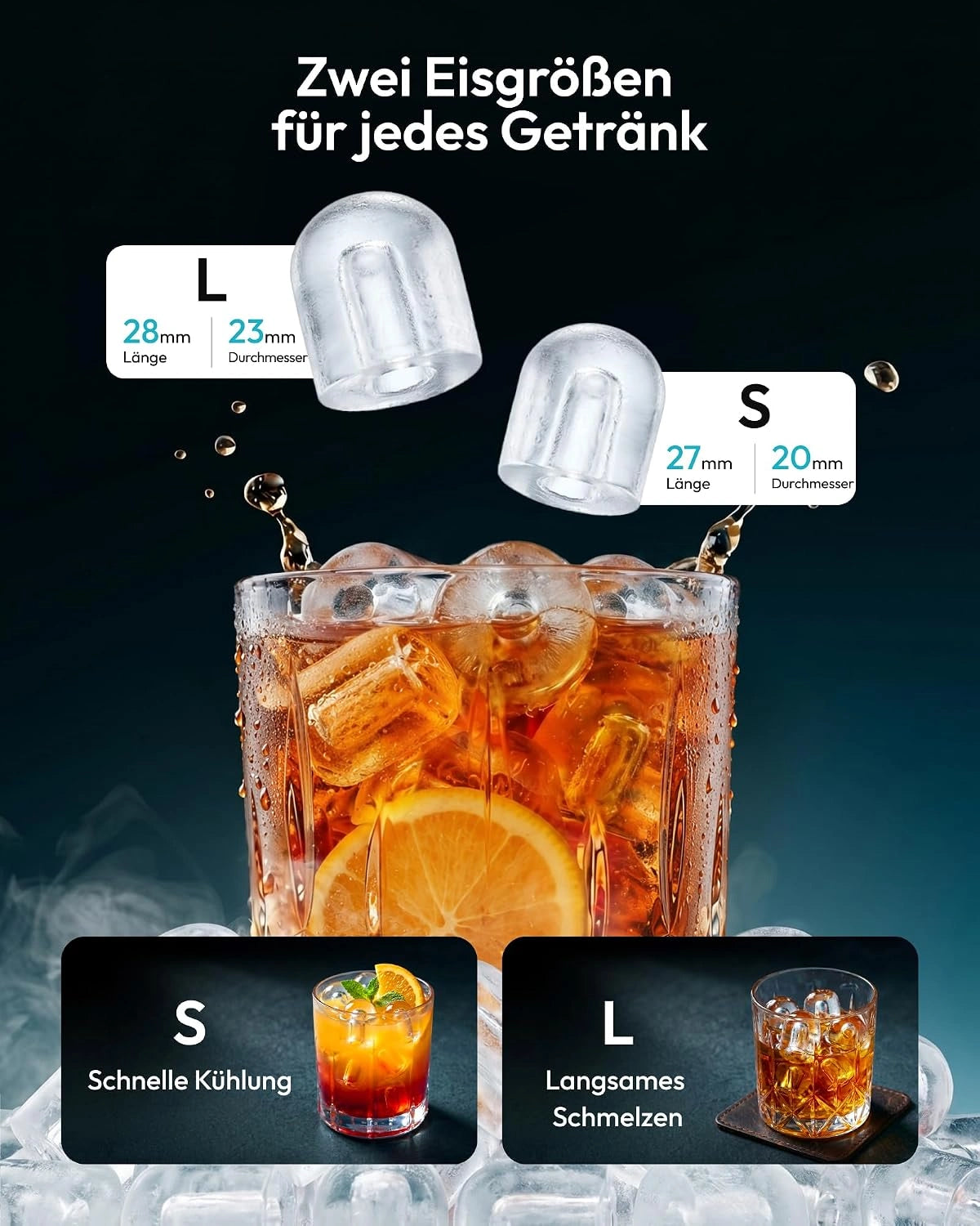 Euhomy Dart S1 Bullet Ice Maker EU-Version