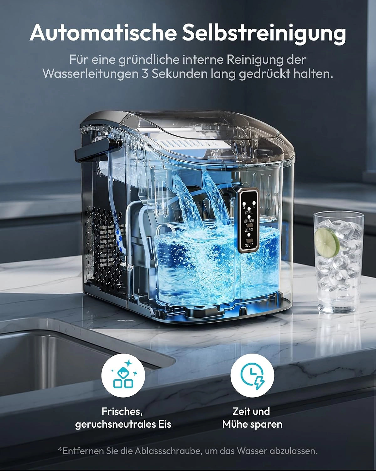 Euhomy Dart S1 Bullet Ice Maker EU-Version