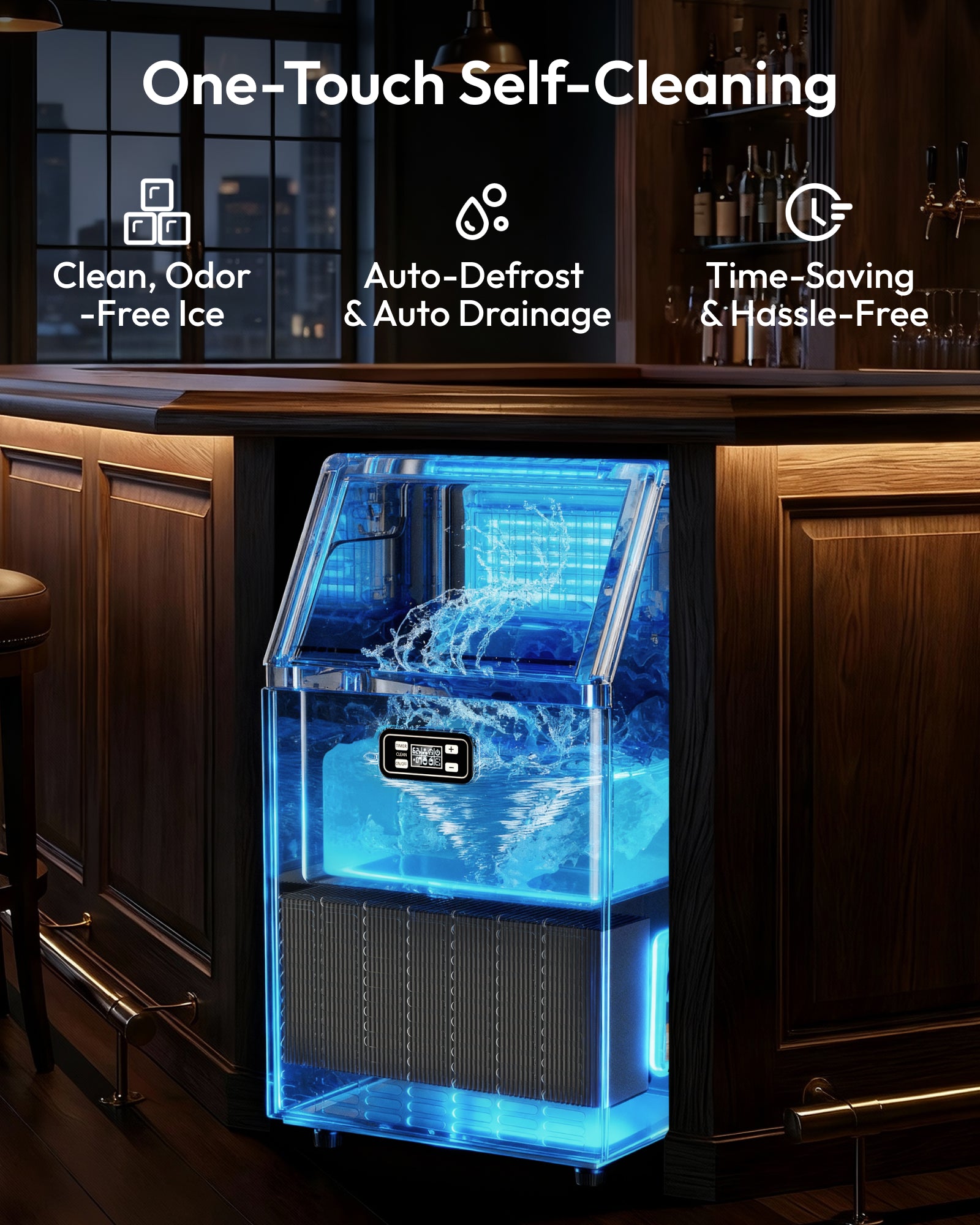 Euhomy Lucid M1 Cube Commercial Ice Maker