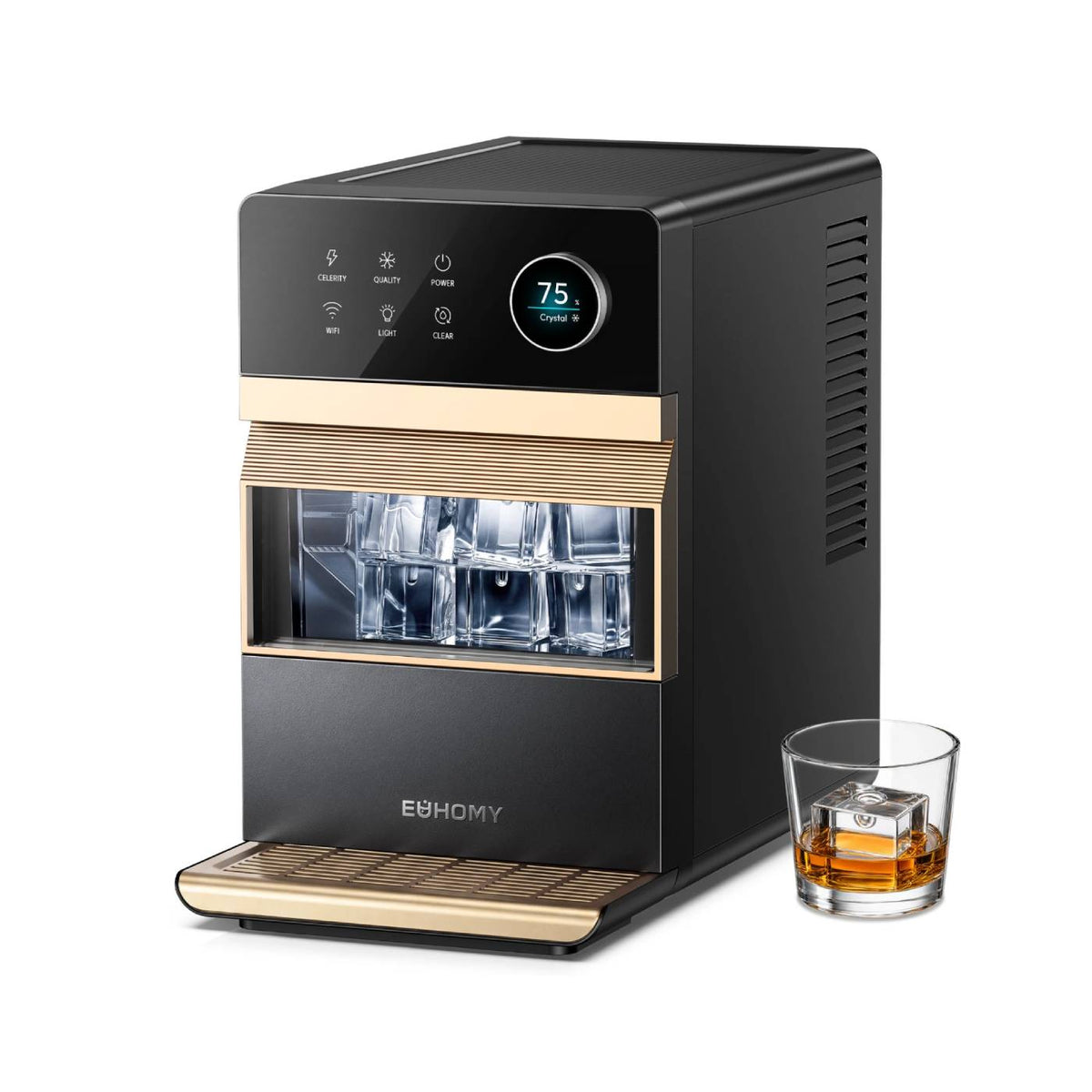 Euhomy Rock Plus Square Ice Maker EU Plug